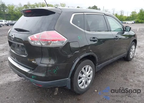 2016 Nissan Rogue S из США, поврежденный, VIN 5N1AT2MM7GC759348